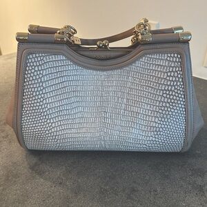 Authentic Coach Madison Pinnacle Python Leather Bag